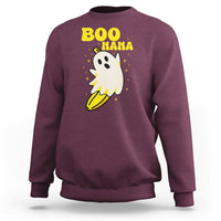 Banana Ghost Sweatshirt Boonana Funny Banana Ghost Halloween Costume Banana Lover - Wonder Print Shop