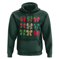 Merry Christmas Coquette Bow Hoodie Festive Xmas Vibe