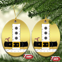 Santa Claus Suit Costume Christmas Ornament Retro Festive Christmas Vibe - Wonder Print Shop