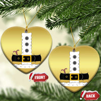 Santa Claus Suit Costume Christmas Ornament Retro Festive Christmas Vibe - Wonder Print Shop