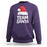 Team Santa Sweatshirt Christmas Squad Family Matching Pajamas - Wonder Print Shop