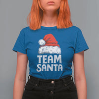 Team Santa T Shirt For Women Christmas Squad Family Matching Pajamas - Wonder Print Shop