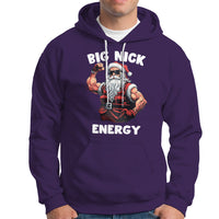 Cool Santa Claus Hoodie Big Nick Energy - Wonder Print Shop