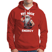 Cool Santa Claus Hoodie Big Nick Energy - Wonder Print Shop