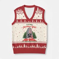 Nakatomi Plaza 1988 V-Neck Knit Sweater Vest It's Not Xmas Until Hans Gruber Fall Xmas Party - Wonder Print Shop
