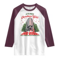 Nakatomi Plaza 1988 Raglan Shirt It's Not Christmas Until Hans Gruber Fall Xmas Party