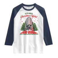 Nakatomi Plaza 1988 Raglan Shirt It's Not Christmas Until Hans Gruber Fall Xmas Party
