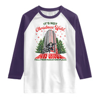 Nakatomi Plaza 1988 Raglan Shirt It's Not Christmas Until Hans Gruber Fall Xmas Party