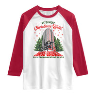 Nakatomi Plaza 1988 Raglan Shirt It's Not Christmas Until Hans Gruber Fall Xmas Party