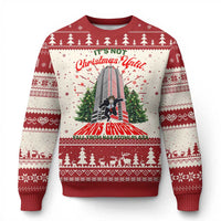 Nakatomi Plaza 1988 Ugly Christmas Sweater It's Not Christmas Until Hans Gruber Fall Xmas Party - Wonder Print Shop