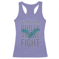 Philadelphia Spirit Racerback Tank Top We Are From Philly And We Fight