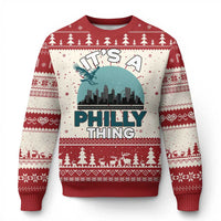 Philadelphia Spirit Knitted Sweatshirt It's A Philly Thing