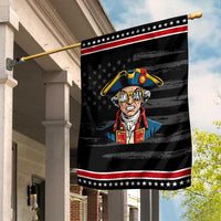 Vintage Game Day Patriot Garden Flag Revolutionary Colonial Mascot Football Fan