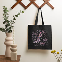 I Am Strong Beautiful Grateful Happy Worthy Dragonflies Tote Bag, Dragonfly Tote Bag, Nature Tote Bag, Gift for Women, Dragonfly Lover Tote Bag - Wonder Print Shop