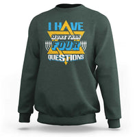 Funny Passover Sweatshirt Funny I Have More Than Four Questions Passover Kids