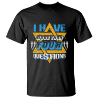 Funny Passover T Shirt Funny I Have More Than Four Questions Passover Kids