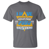Funny Passover T Shirt Funny I Have More Than Four Questions Passover Kids