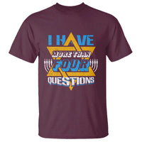 Funny Passover T Shirt Funny I Have More Than Four Questions Passover Kids