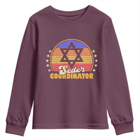 Funny Passover Youth Sweatshirt Seder Coordinator Jewish Passover Leader
