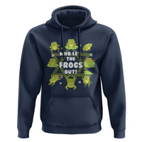 Funny Passover Hoodie Who Let the Frogs Out Jewish Seder Fami