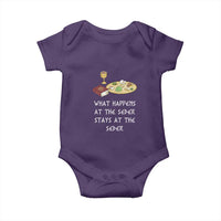 Funny Passover Seder Baby Onesie What Happens At The Seder Stays At The Seder Jewish Holiday