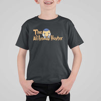 Funny Passover T Shirt For Kid Afikoman Hunter Jewish Family Seder Matzah