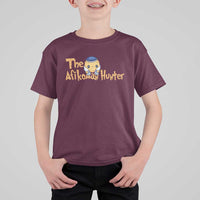Funny Passover T Shirt For Kid Afikoman Hunter Jewish Family Seder Matzah