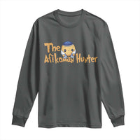 Funny Passover Long Sleeve Shirt Afikoman Hunter Jewish Family Seder Matzah