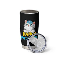 Happy Passover Cute Cat Tumbler Cup Seder Jewish Pesach