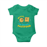 Funny Passover Matzah Baby Onesie The Original Fast Food Seder Jewish