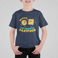 Funny Passover Matzah T Shirt For Kid The Original Fast Food Seder Jewish