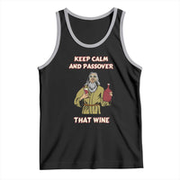 Funny Passover Drinking Tank Top Keep Calm And Passover That Wine Jewish