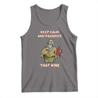 Funny Passover Drinking Tank Top Keep Calm And Passover That Wine Jewish