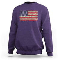 American Patriotic Sweatshirt I Pledge Allegiance To The Flag Of The USA One Nation Under God TS02