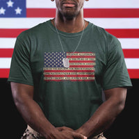 American Patriotic T Shirt I Pledge Allegiance To The Flag Of The USA One Nation Under God TS02
