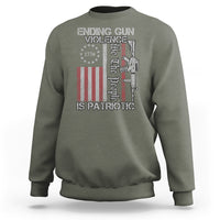 Ending Gun Violence We The People Is Patriotic Sweatshirt - Wonder Print Shop