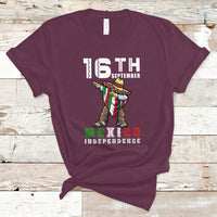 Mexican Independence Day T Shirt Dabbing Celebrate 16th September Viva Mexico Latino Hispanic Heritage - Wonder Print Shop