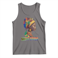 South Africa Pride Tank Top Black African Woman