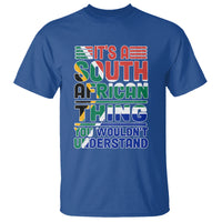 South Africa T Shirt Flag It's A South African Thing You Wouldn't Understand Funny - Wonder Print Shop