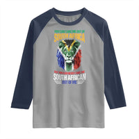 South Africa Pride Raglan Shirt You Can Never Take The South African Out Of Me