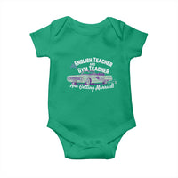 My English Teacher and Gym Teacher Are Getting Married Baby Onesie Vintage Car Wedding Getaway - Wonder Print Shop