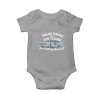 My English Teacher and Gym Teacher Are Getting Married Baby Onesie Vintage Car Wedding Getaway - Wonder Print Shop