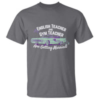 My English Teacher and Gym Teacher Are Getting Married T Shirt Vintage Car Wedding Getaway - Wonder Print Shop