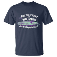 My English Teacher and Gym Teacher Are Getting Married T Shirt Vintage Car Wedding Getaway - Wonder Print Shop
