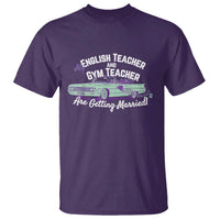 My English Teacher and Gym Teacher Are Getting Married T Shirt Vintage Car Wedding Getaway - Wonder Print Shop