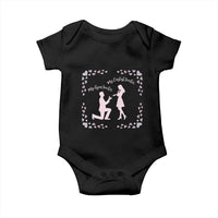 My English Teacher and Gym Teacher Are Getting Married Baby Onesie She Said Yes Love Story Romance - Wonder Print Shop