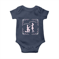 My English Teacher and Gym Teacher Are Getting Married Baby Onesie She Said Yes Love Story Romance - Wonder Print Shop