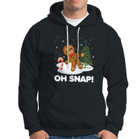 Gingerbread Hoodie Oh Snap Funny Christmas Cookie Baking Squad - Wonder Print Shop