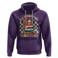 Reading Christmas Hoodie All Booked For Xmas Books and Cocoa Lover - Wonder Print Shop