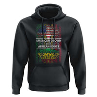 African American Pride Hoodie American Grown With African Roots African American Flag Tree